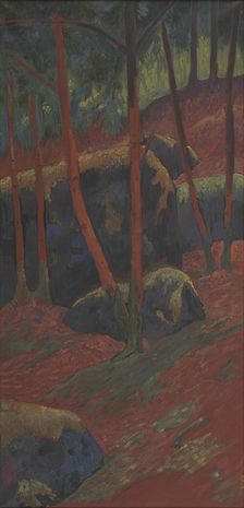 Le Bois rouge, c. 1895. Creator: Sérusier, Paul (1864-1927)