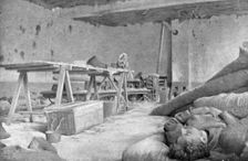 Le bombardement de l'hospital d'Ypres 1915. Creator: Unknown