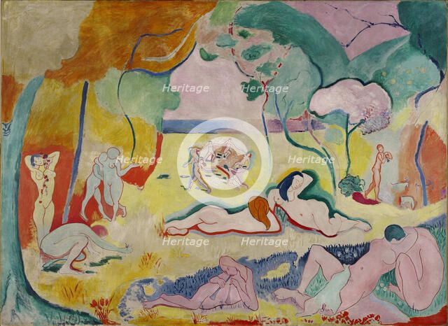Le bonheur de vivre (The Joy of Life), 1905-1906. Creator: Henri Matisse.