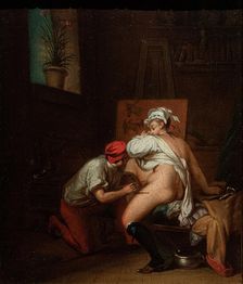 Le bât (The Pack Saddle), 1727. Creator: Vleughels, Nicolas (1668-1737)