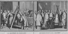 Le Bateme de la Cloche and Benediction de la Cloche 1724. Creator: Bernard Picart