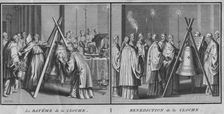 Le Bateme de la Cloche and Benediction de la Cloche 1724. Creator: Bernard Picart