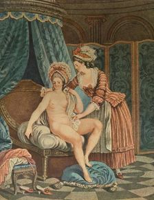 Le Bain (The Bath), c1765-1790, (1913). Artist: Louis Marin Bonnet