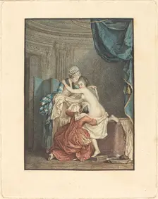 Le bain (The Bath). Creator: Nicolas-Francois Regnault