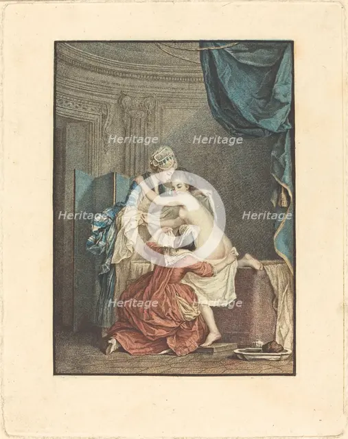 Le bain (The Bath). Creator: Nicolas-Francois Regnault.