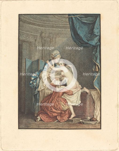 Le bain (The Bath). Creator: Nicolas-Francois Regnault.