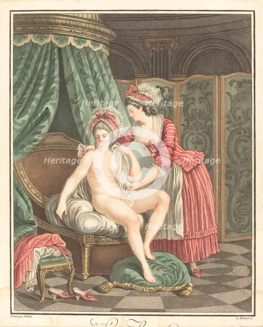 Le Bain. Creator: Louis Marin Bonnet.