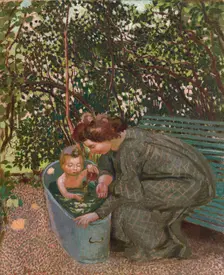 Le Bain en plein air (The Outdoor Bath), 1904. Creator: Denis, Maurice (1870-1943)