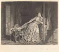 Le Baiser à la Derobée (The Stolen Kiss). Creator: Nicolas-Francois Regnault