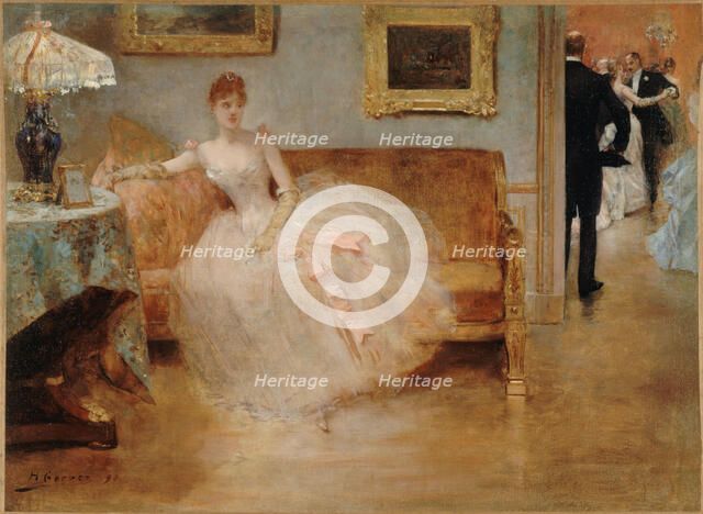 Le bal, 1890. Creator: Henri Gervex.