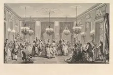 Le Bal Paré, 1774. Creator: Antoine Jean Duclos