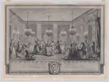 Le Bal Paré, 1774. Creator: Antoine Jean Duclos
