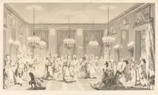 Le bal pare, 1774. Creator: Antoine Jean Duclos