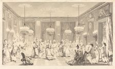 Le bal pare, 1774. Creator: Antoine Jean Duclos