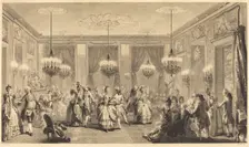 Le bal paré, 1774. Creator: Antoine Jean Duclos
