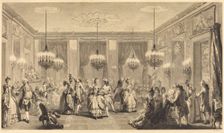 Le bal paré, 1774. Creator: Antoine Jean Duclos
