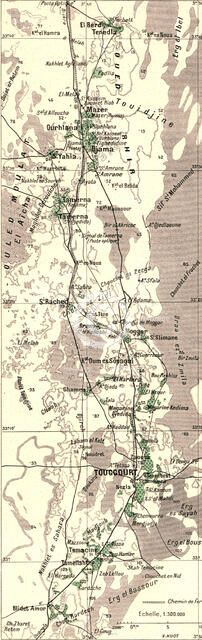 ''Le bas Sahara-Les Oasis, Oued Rhir; Afrique du nord', 1914. Creator: Unknown.