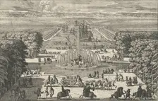 Le Bassin d'Apollon [The Fountain of Apollo, Versailles], 1680s. Creator: Adam Perelle