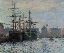 Le Bassin du Commerce, Le Havre, c1874. Creator: Claude Monet