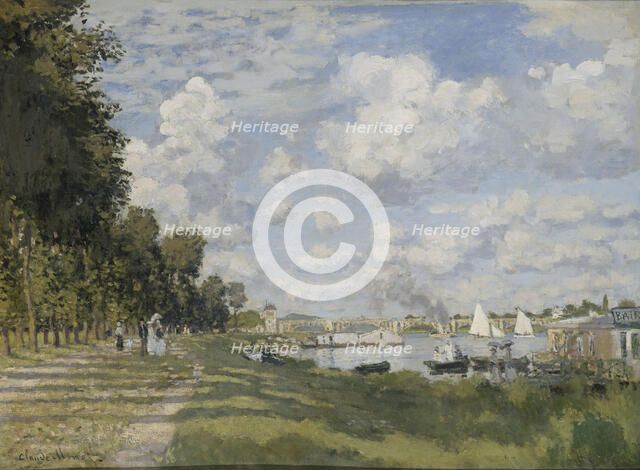 Le bassin d'Argenteuil, 1872. Artist: Monet, Claude (1840-1926)