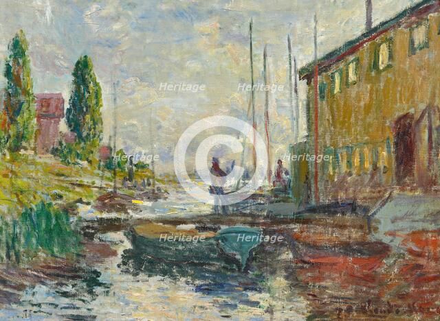 Le bassin d'Argenteuil, 1875. Creator: Monet, Claude (1840-1926).