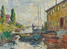 Le bassin d'Argenteuil, 1875. Creator: Monet, Claude (1840-1926)