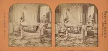 Le Berceau du Prince Imperial (St. Cloud), 1860s. Creator: A. Hanriot