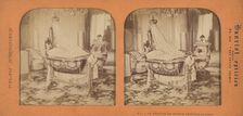 Le Berceau du Prince Imperial (St. Cloud), 1860s. Creator: A. Hanriot
