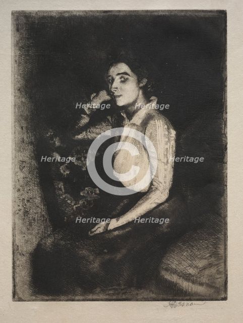 Le Biarotte, 1901. Creator: Albert Besnard (French, 1849-1934).