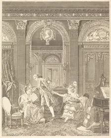 Le Billet doux, 1778. Creator: Nicolas Delaunay