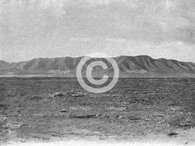 ''Le Bled et le Djebel Maknassi; Afrique du nord', 1914. Creator: Charles Chusseau-Flaviens.