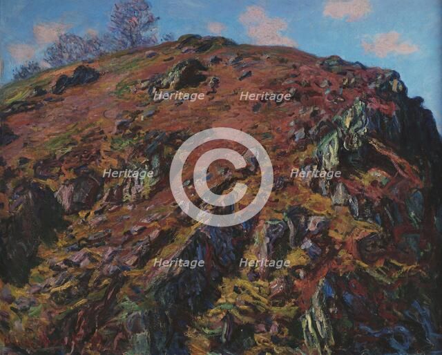 Le BlocPaysage de la Creuse, 1889. Creator: Monet, Claude (1840-1926).