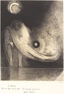 Le Buddha, 1895. Creator: Odilon Redon