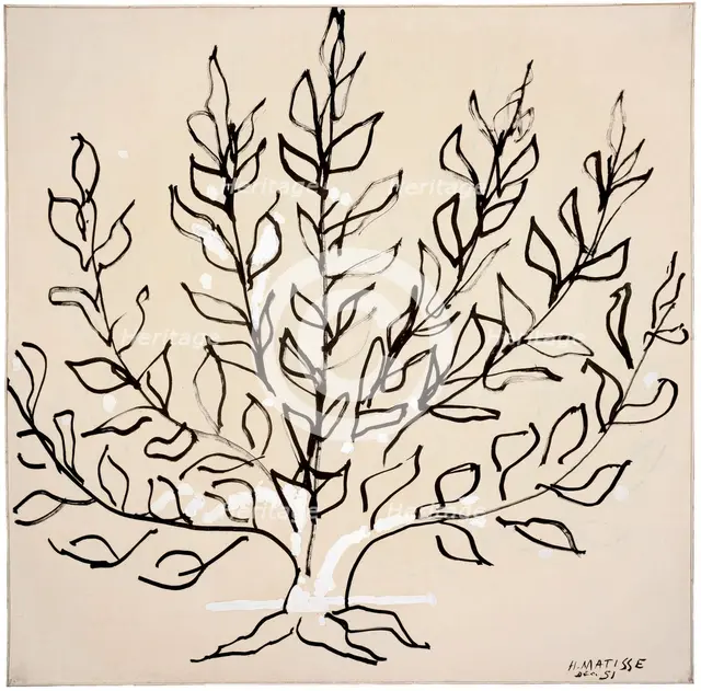 Le Buisson (The Bush), 1951. Creator: Henri Matisse.