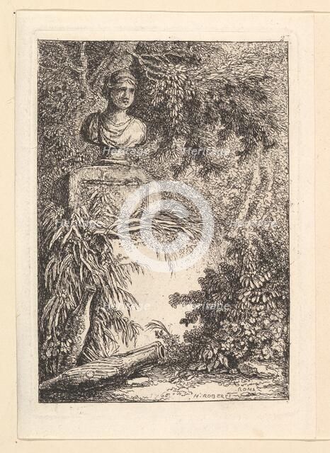 Le Buste.n.d. Creator: Hubert Robert.