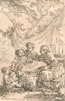 Le Gout 1774. Creator: Jean Baptiste Le Prince