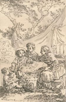 Le Gout 1774. Creator: Jean Baptiste Le Prince