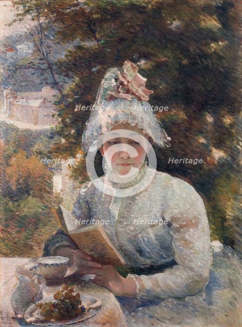 Le goûter, c.1880. Creator: Marie Bracquemond.