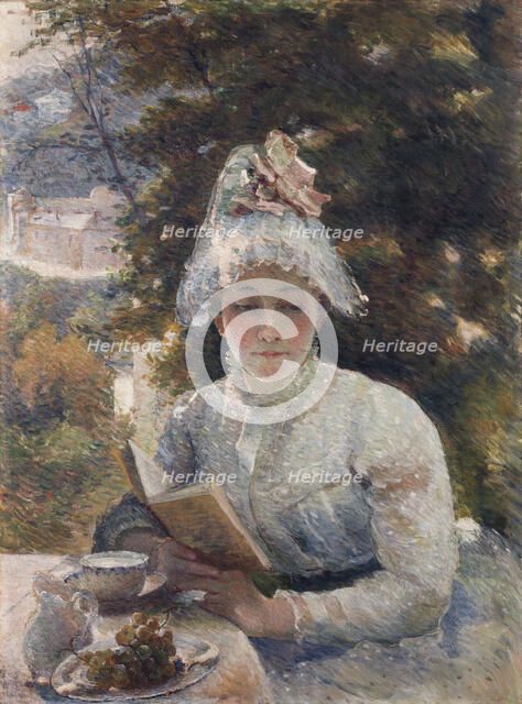 Le goûter, c.1880. Creator: Marie Bracquemond.