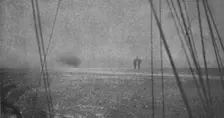 Le "Goeben" contre le torpilleur "Schastlivyi" (21 sept. 1915); Deux projectiles du... 1915. Creator: Unknown