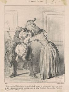Le garde national Rifolard ..., 1848. Creator: Honore Daumier