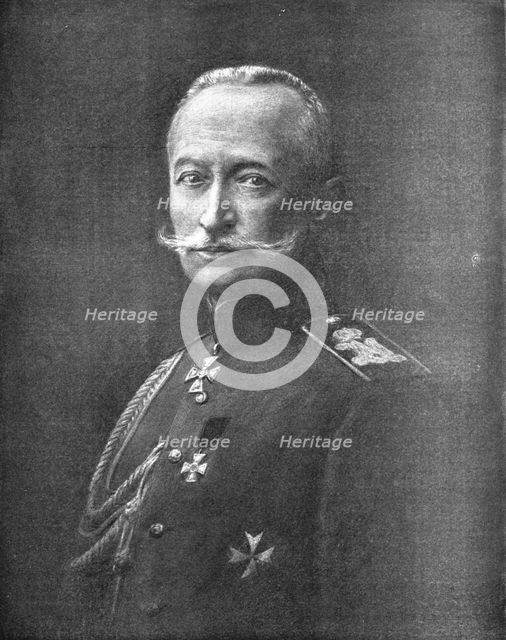 ''Le General Broussilof; Commandant le groupe des armees Russes du front Sud', 1916. Creator: Unknown.