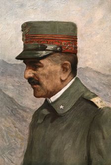 'Le General Diaz; commandant en chef des armees italiennes 1918. Creator: Giuseppe Garcia