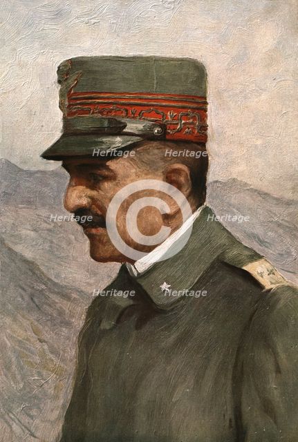 ''Le General Diaz; commandant en chef des armees italiennes', 1918. Creator: Giuseppe Garcia.