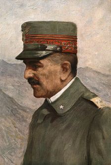'Le General Diaz; commandant en chef des armees italiennes 1918. Creator: Giuseppe Garcia