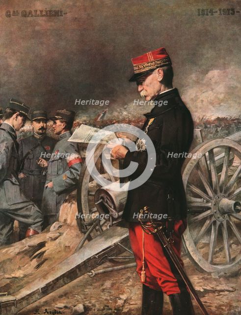 ''Le General Gallieni', 1915 (1924) Creator: Ferdinand Roybet.