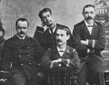 Le general Gallieni; Le jeune capitaine Gallieni, en 1881, revenant de sa mission..., 1881. Creator: J. Sereni