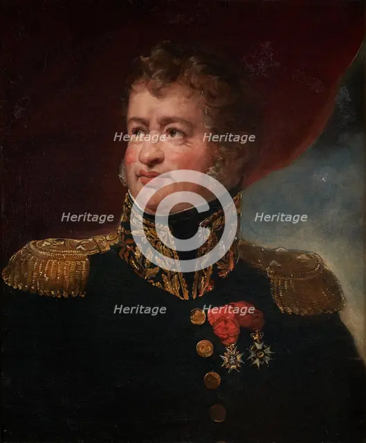 Le général Joseph-Léopold Sigisbert Hugo, c.1827. Creator: Julie Hugo.