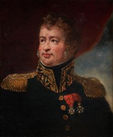 Le général Joseph-Léopold Sigisbert Hugo, c.1827. Creator: Julie Hugo