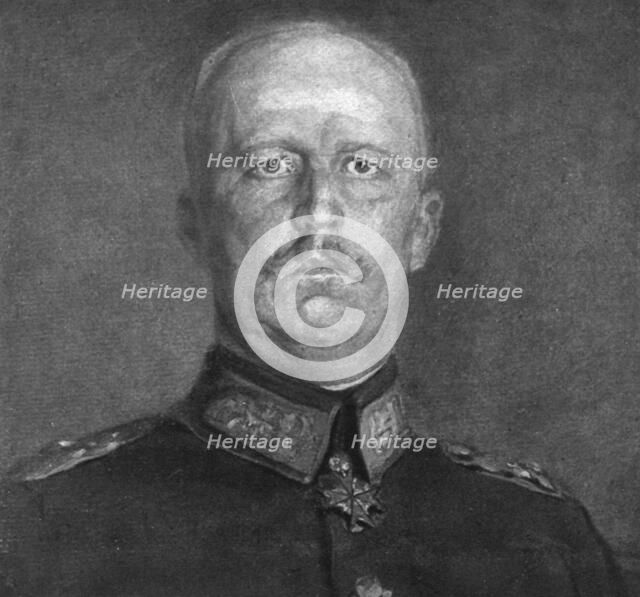 'Le general Ludendorf', 1918. Creator: Leipziger illustrirte Zeitung.